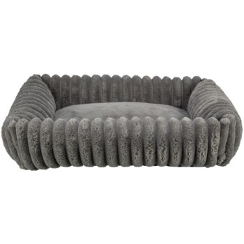 Bett Lonni grau 60 cm, 19 cm, 60 cm