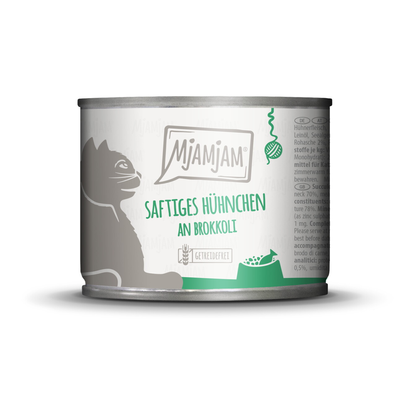 MjAMjAM Nassfutter Katze Adult Huhn und Brokkoli 6x200 g