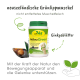 Tiernahrung Container mit der Aufschrift "cdVet ArthroGreen Classic", der grünlippige Muscheln und Ginkgo-Blätter enthält, mit Text, der die Gelenkunterstützung fördert.
