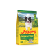 Josera Hundefutter für Erwachsene mit Lachs und Kartoffel, deutsche Qualität, Monoprotein, getreidefrei, für alle Größen, mit fröhlichem Border Collie.