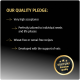 Black 'OUR QUALITY PLEDGE' panel listing acceptance, tailored recipes, wheat‑free options and vet support, with gold 'SELECT GOLD' seal.