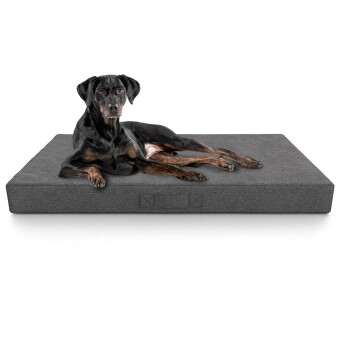 orthopädische inkontinenz Hundematte 95 Grad waschbar grau XL