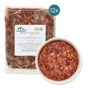 BARF Komfort PLUS Pferd Frostfutter 12 x 500 g
