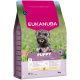 Sac de nourriture sèche Eukanuba Puppy pour chiots de moins de 10 kg, riche en poulet frais, favorise l'apprentissage et le développement osseux, 3 kg.