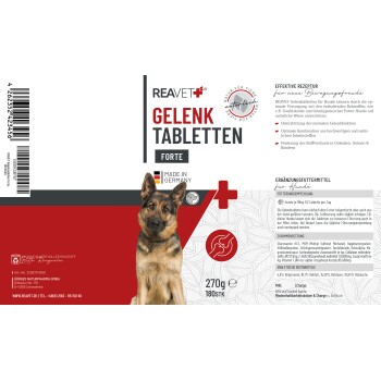 REAVET Gelenktabletten Forte 180Stk