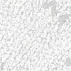 Nahaufnahme eines weichen, flauschigen weißen Materials, das Haustierbettwäsche oder Fleece ähnelt, mit einer strukturierten Oberfläche.