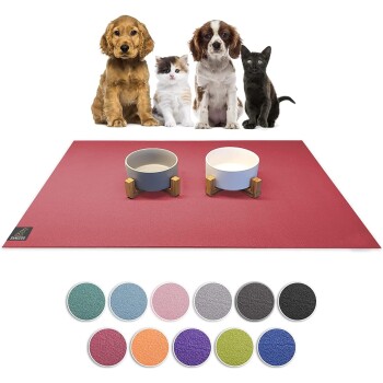 ® - Napfunterlage - Öko-Tex und Made in Germany rot 40 cm, 60 cm