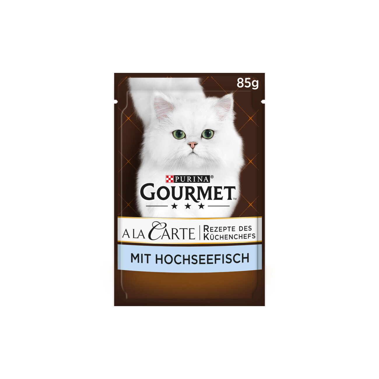 GOURMET A la Carte Nassfutter Katze Adult Hochseefisch an Reis-Gemüsekomposition 26x85 g