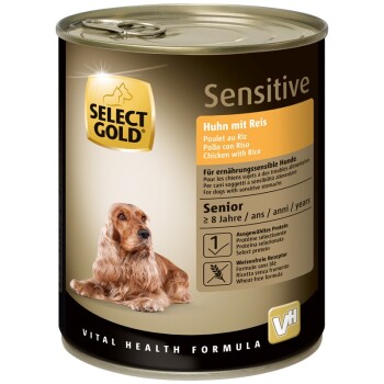 SELECT GOLD Sensitive Senior Huhn & Reis 6×800 g