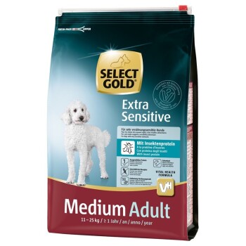 SELECT GOLD Extra Sensitive Adult Medium Insect 4 kg