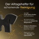 Der Alltagshelfer für schonende Reinigung – schwarzer Pferdeschwamm, ideal für empfindliche Stellen (Kopf & Beine) und Lederpflege.
