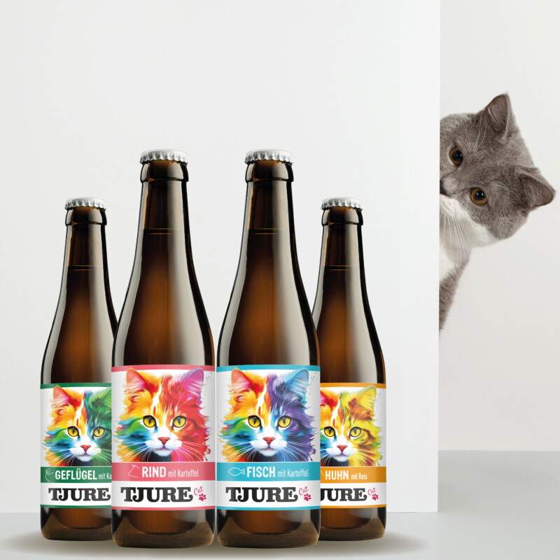 Tjure Katze - All in One 4 x 220 ml