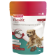 Beaphar Flexifit Chews Verpackung mit einem Golden Retriever, der die Gelenkbeweglichkeit mit Zutaten wie Omega 3, Glucosamin und Vitamin E fördert.