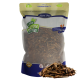Tüte Lyra Pet Nature Power getrocknete Insekten für Kleintiere, gekennzeichnet mit 100 % natürlich, Premiumqualität, proteinreich, vitaminreich.