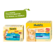 MultiFit Katzenfutterverpackung zeigt zwei Boxen: "Adult Fish Mix" mit einer Katzenillustration und "Simply Good" mit einer lächelnden orangefarbenen Katze.
