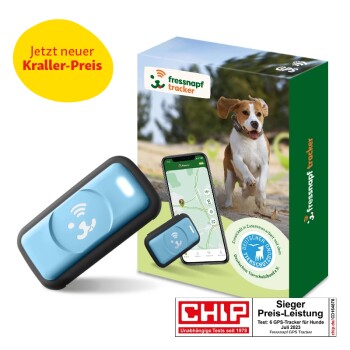 GPS-Tracker für Hunde happy blue *limitierte Auflage