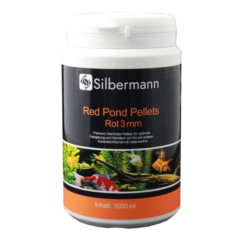 Silbermann Red Pond Pellets 3 mm 1 l