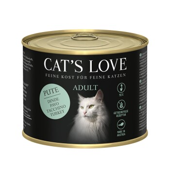 Nourriture humide pour chat adulte Dinde 12x200 g