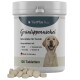 Grünlippmuschel Gelenktabs für Hunde, 120 Tabletten, angereichert mit MSM, Ingwer, Teufelskralle, Vitamin E, Hergestellt in Deutschland.