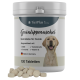 Grünlippmuschel Gelenktabs für Hunde, 120 Tabletten, angereichert mit MSM, Ingwer, Teufelskralle, Vitamin E, Hergestellt in Deutschland.