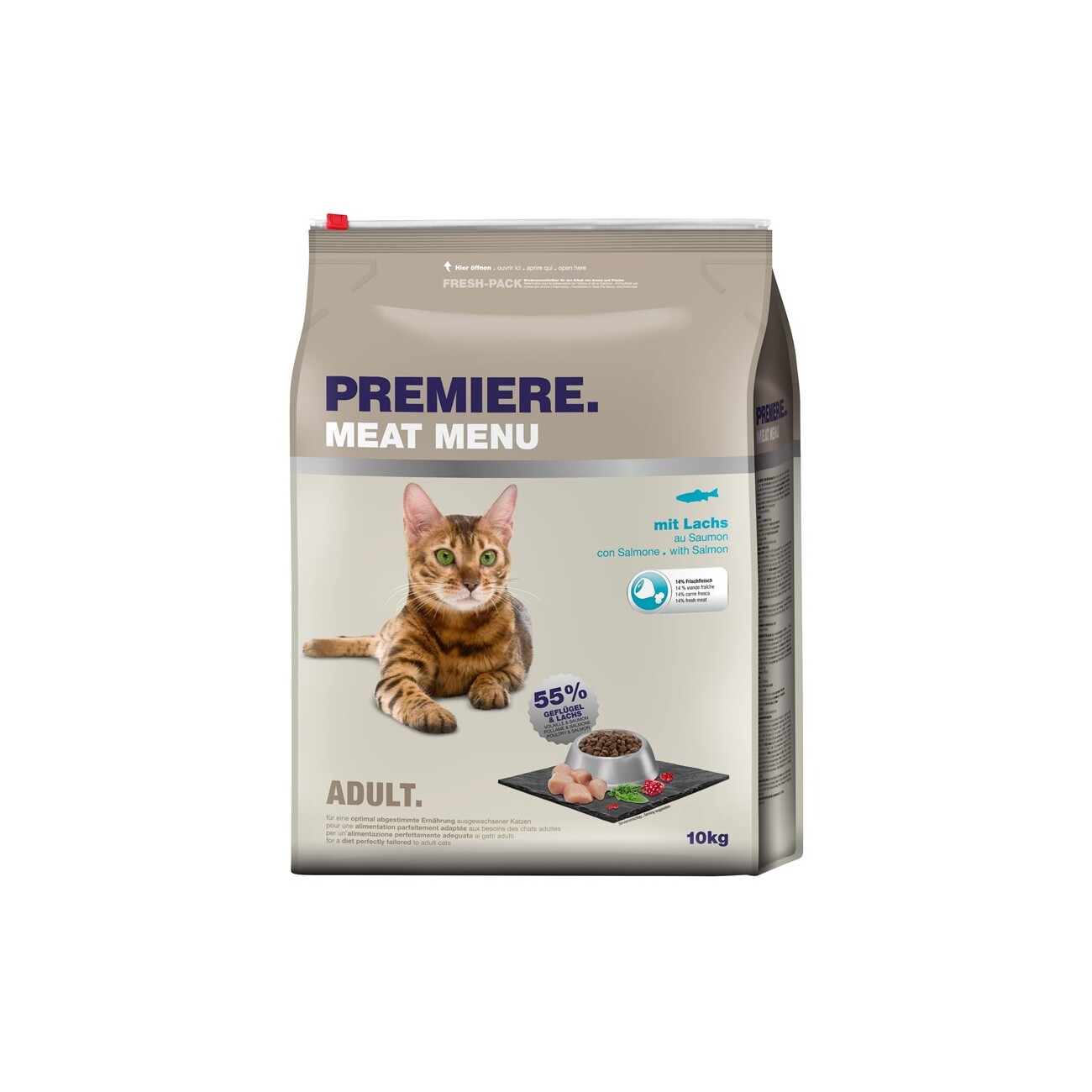 PREMIERE Adult Salmon 10 kg | MAXI ZOO