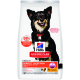 Hill's Science Plan Hundefuttertüte mit lächelndem schwarzem Hund, Label 'Perfect Digestion' und Badge '91% berichteten'
