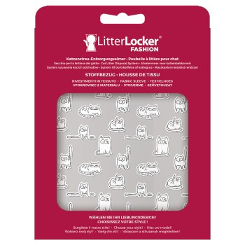 Litter Locker Fashion Stoffbezug Paper Cats