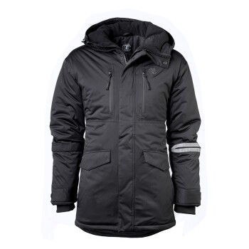 Herren Winter Jacke Schwarz Kaiito L - INT