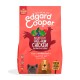 Edgard Cooper dog food bag for senior dogs, "Magnificent Free-Run Chicken & Norwegian Salmon," grain-free, with ingredient illustrations.