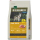 12-kg-Beutel Real Nature Wilderness Adult Tierfutter 'Pure Duck' mit Wolfsbild; Angaben: 60% Ente, 40% Obst/Gemüse, 0% Getreide.