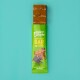 Edgard Cooper Keep It Up Bar: braunes Leckerli in grünem Wrapper mit Hundillustrationen und dem Text "HOCH AN VITAMINEN, JA WIRKLICH".