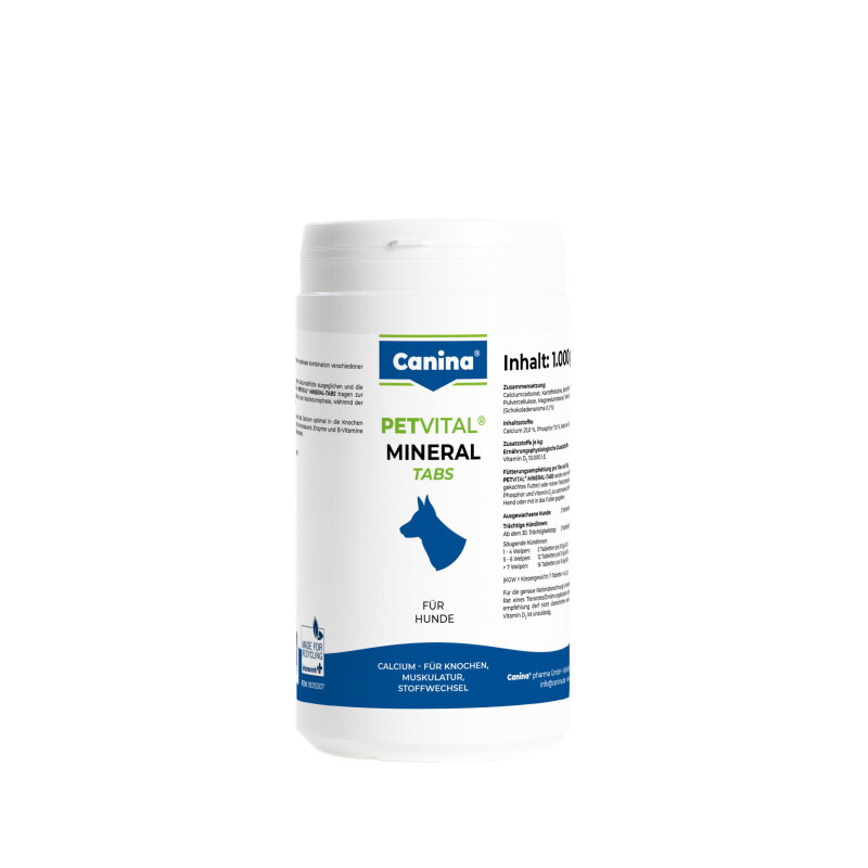 Canina PETVITAL Mineral-Tabs 1 kg