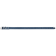 Navyblaues Leder-Haustierhalsband mit strukturiertem Finish, mit einer silbernen Schnalle und mehreren Einstelllöchern.