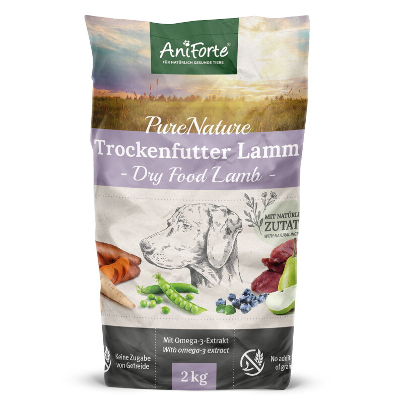 AniForte Trockenfutter Lamm 2 kg