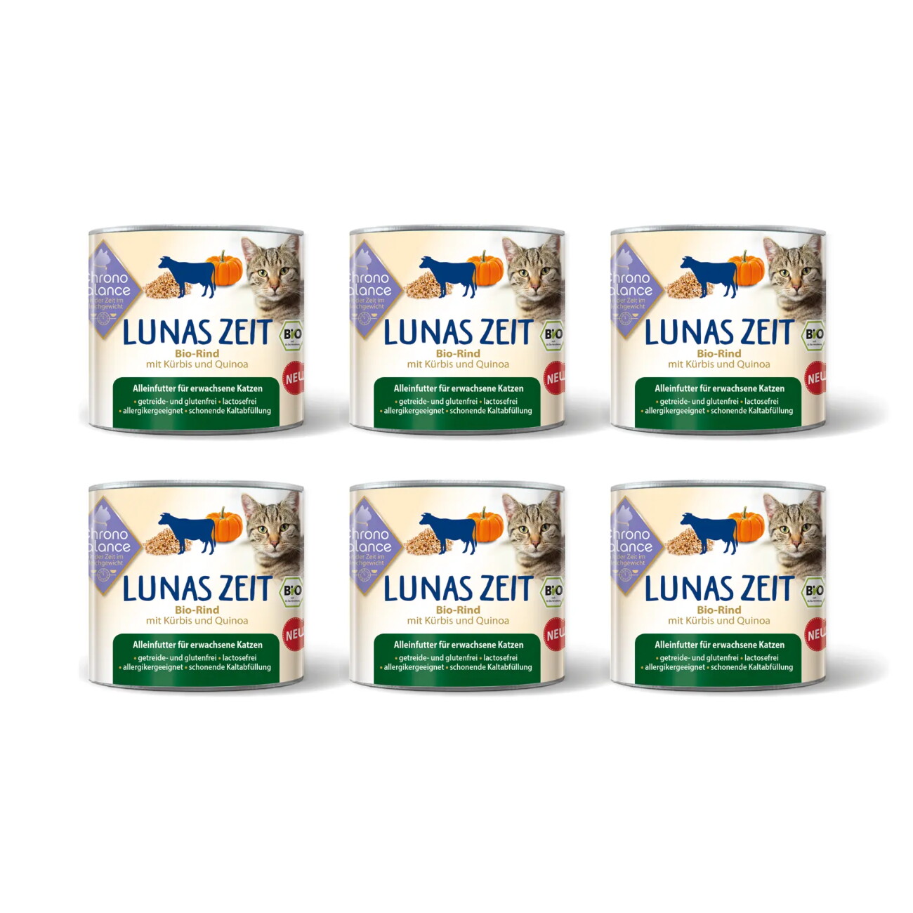 ChronoBalance Alleinfutter Rind mit Kürbis und Quinoa 1,2 kg