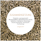 Nahaufnahme eines braun-weißen Kaninchens mit einem Kreis, der braune Pelletnahrung zeigt, beschriftet mit „SUPRAVIT Hasen & Kaninchenfutter“.