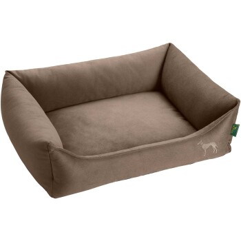 Orthopädisches Hundesofa Merida taupe 80 cm, 26 cm, 80 cm