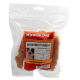 Miracle Dog Snacks Hähnchenbrust-Kaurollen für Hunde, 250g, mit Bild eines glücklichen Hundes auf der Verpackung.
