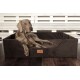 ® COLUMBUS Orthopädisches Hundebett | Reisehundebett | Tragbar Faltbar braun 1 m, 25 cm, 80 cm