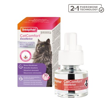 Beaphar CATCOMFORT, Recharge aux phéromones pour chats et chatons 48 ml