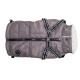 NICK Winterjacke mit integriertem Geschirr dunkelblau XS grau XS
