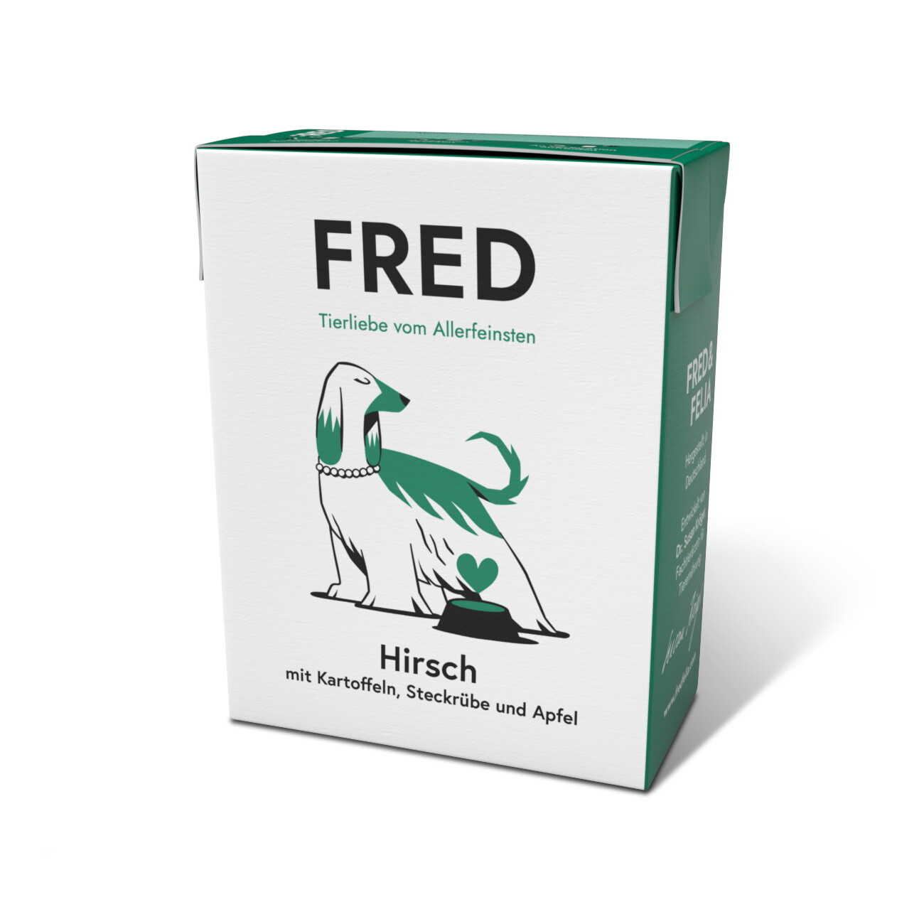 Fred & Felia FRED 10x390g Hirsch mit Kartoffeln & Steckrüben