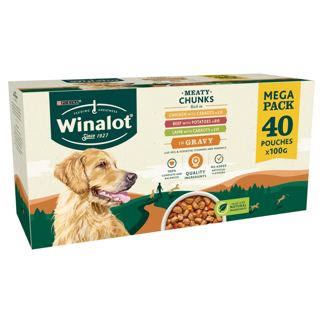 Winalot dog food pouches shop