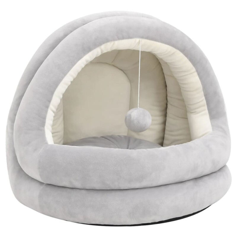 VidaXL Katzenbett grau 50 cm, 50 cm