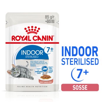 Royal Canin Indoor 7+ Sterilised 12x85g in Soße