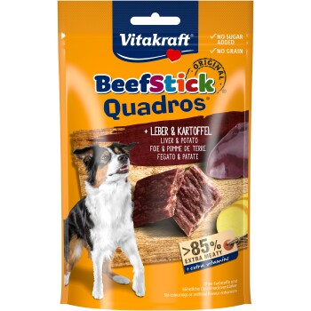Beef Stick Quadros Leber & Kartoffel 7x70g