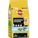 12 kg Pedigree Professional Nutrition Hundefutterbeutel mit der Aufschrift "Erwachsene", der einen Golden Retriever zeigt und natürliche Zutaten sowie Superfoods hervorhebt.