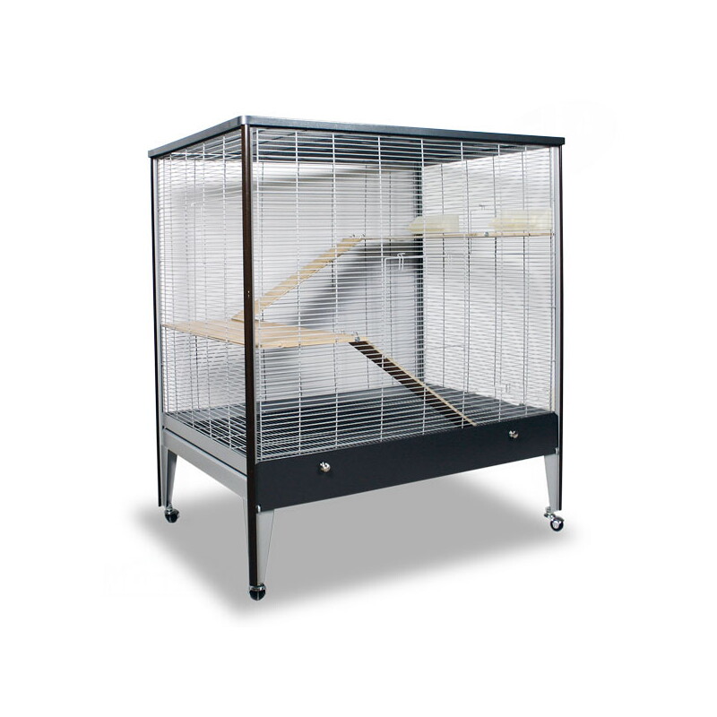 Montana Cages Käfig Happy Home 99A dunkelgrau