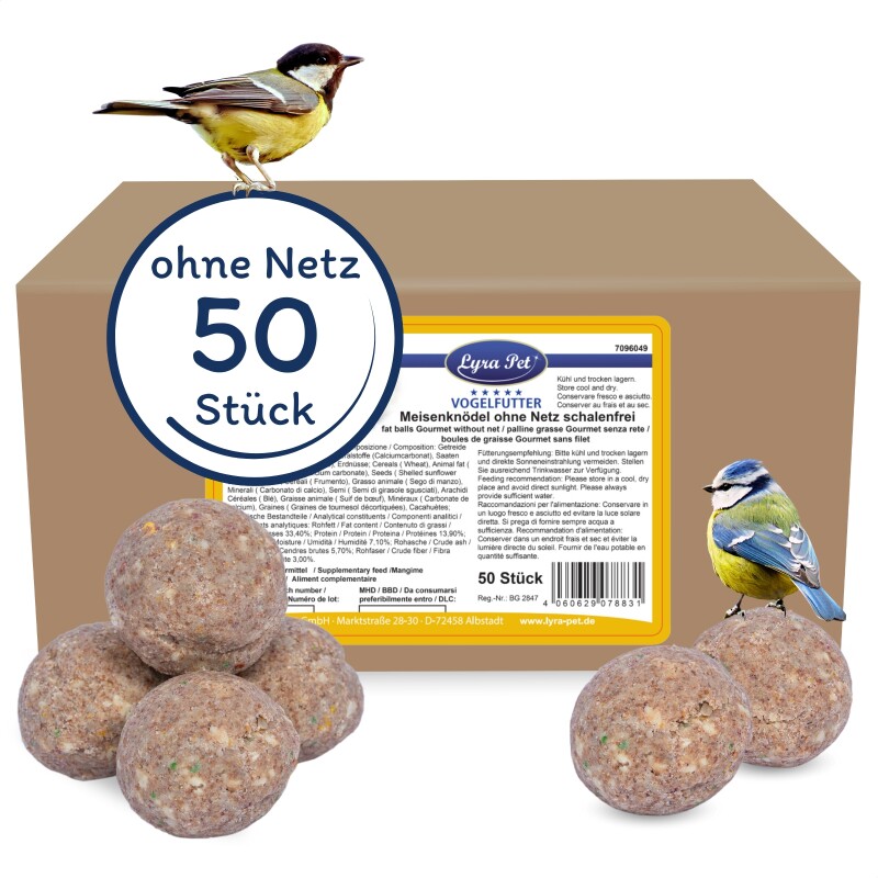 Lyra Pet LyraPet Gourmet Meisenknödel schalenfrei 4,25 kg