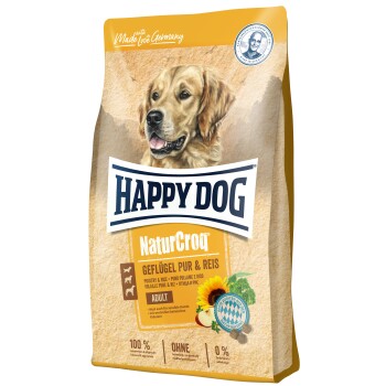 HAPPY DOG NaturCroq Geflügel Pur 15 kg